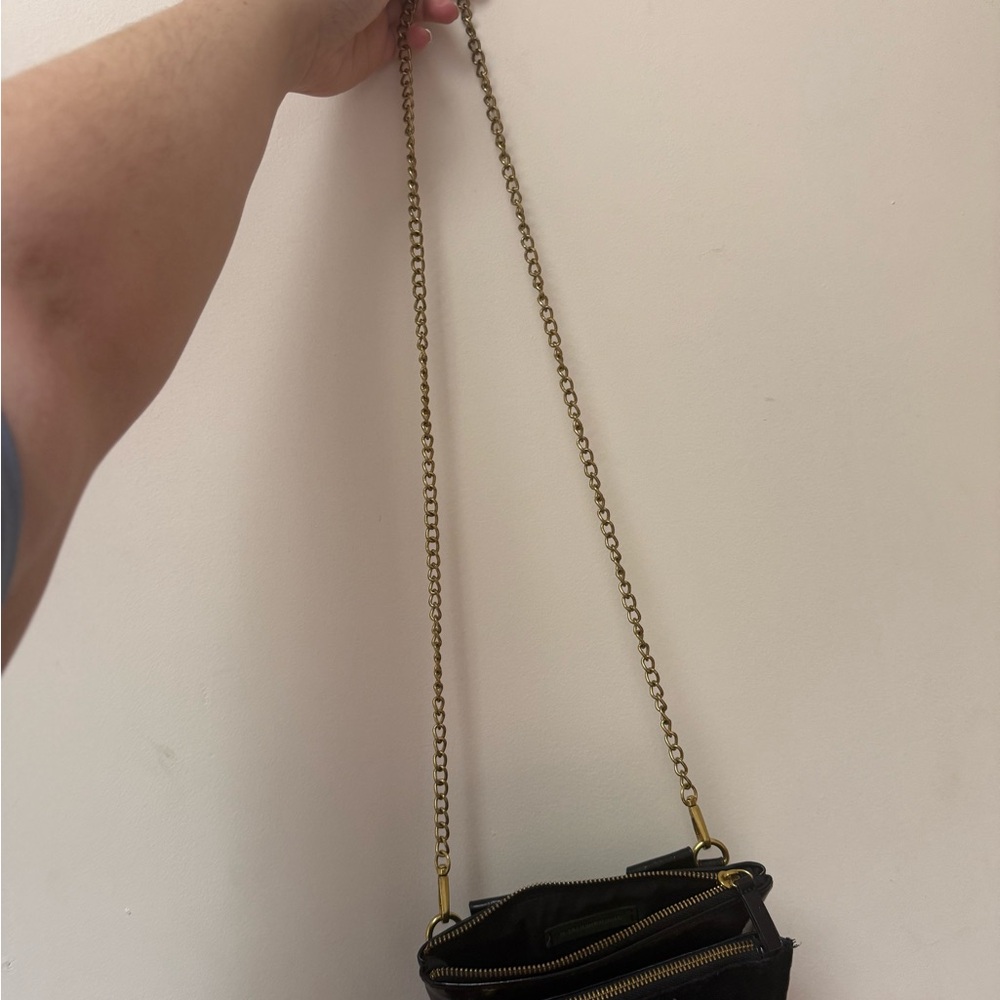 Stylish Black Chain Strap Bag